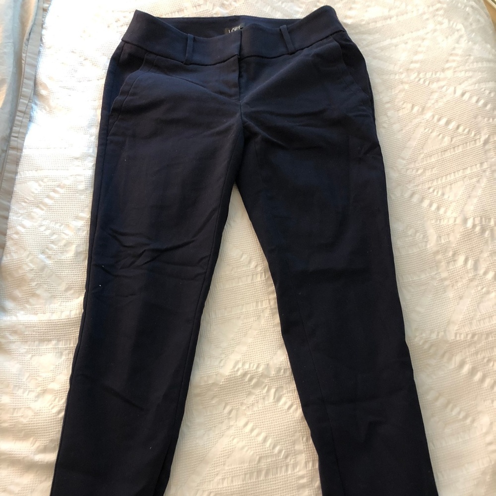 LOFT Women's Dress Pants in Navy